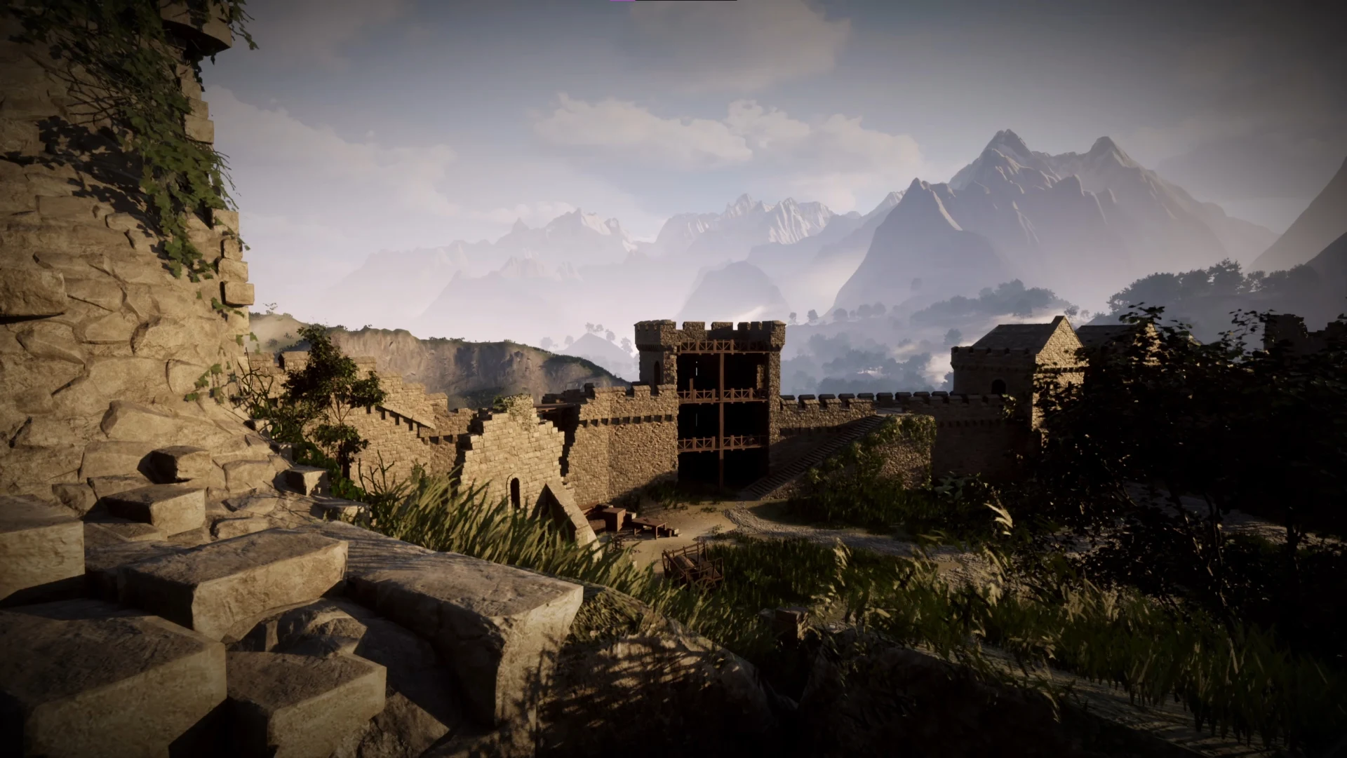 Castle ruins daytime
