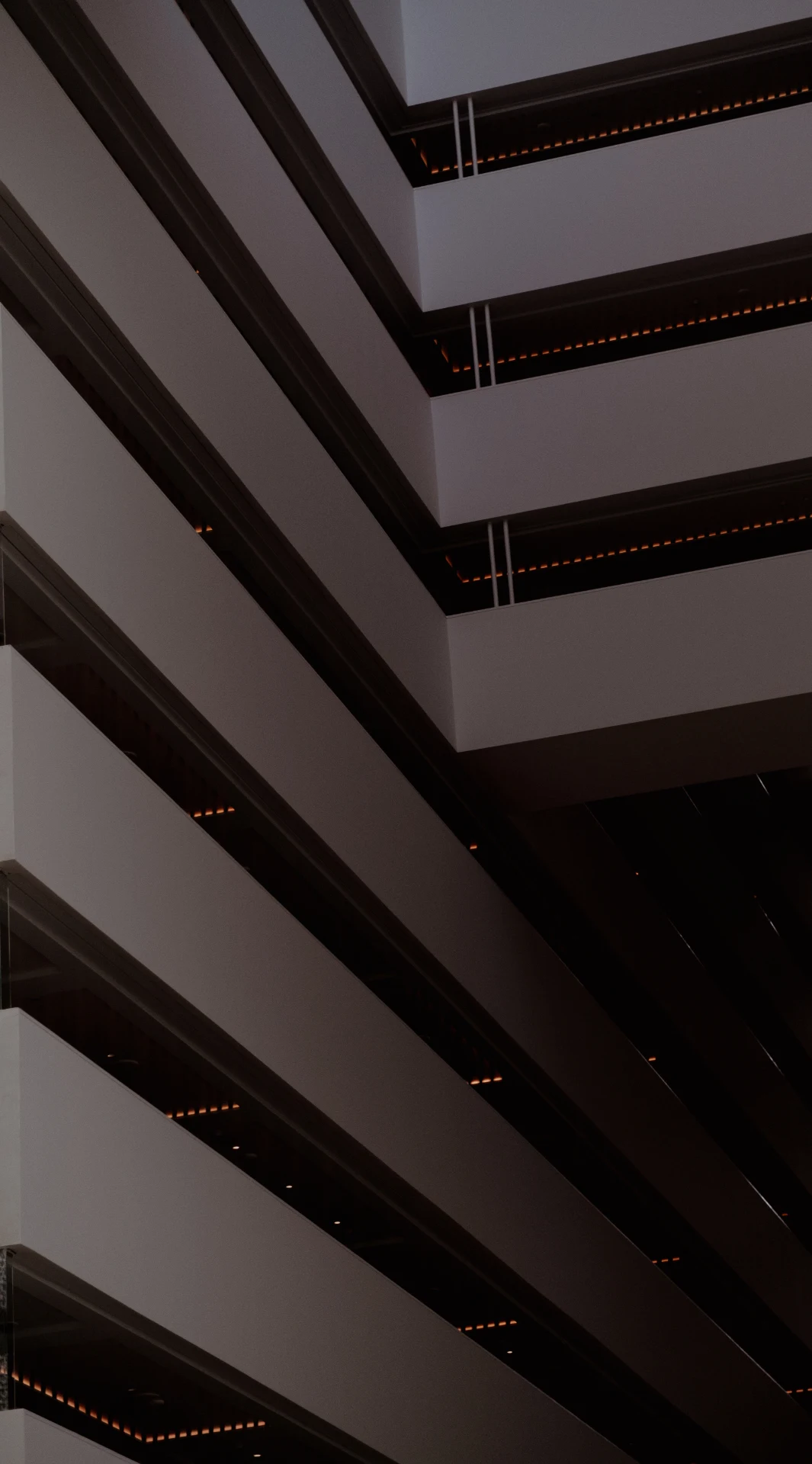 Architectural stairs with lighting