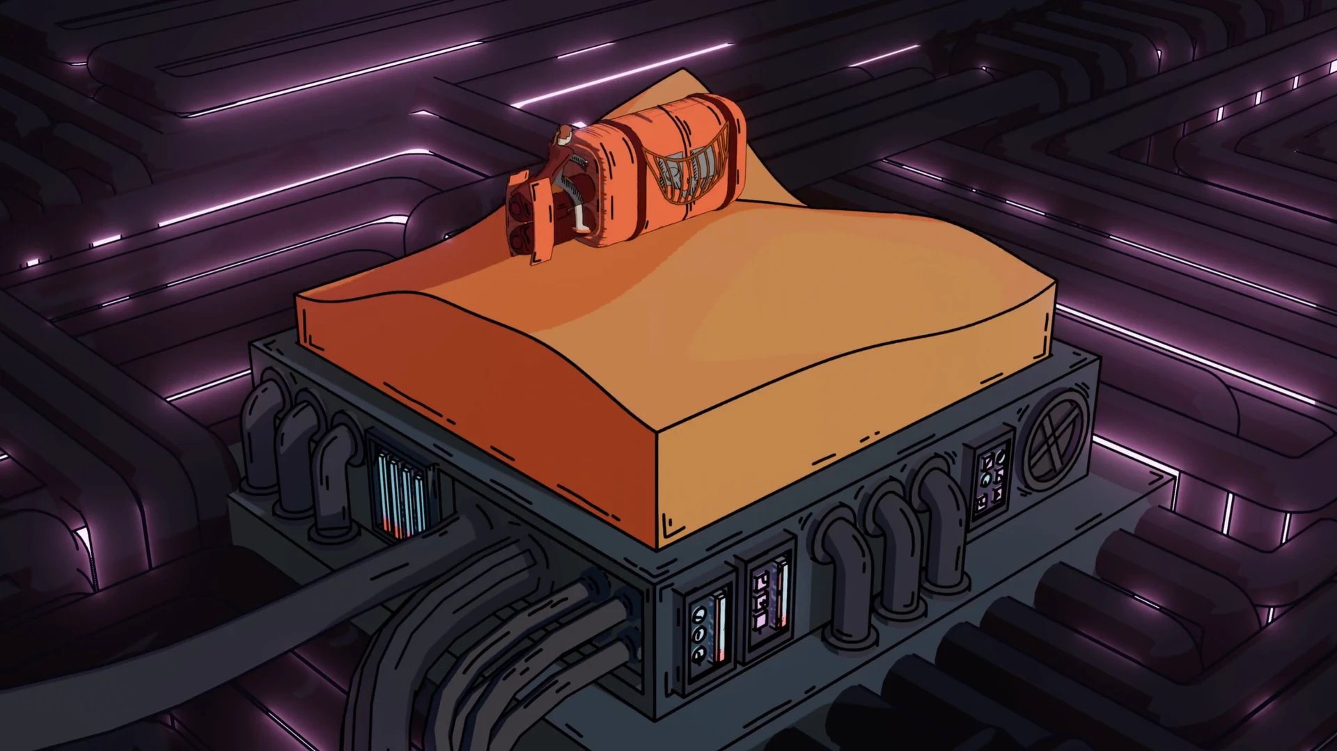 Scavenger machine 3D model