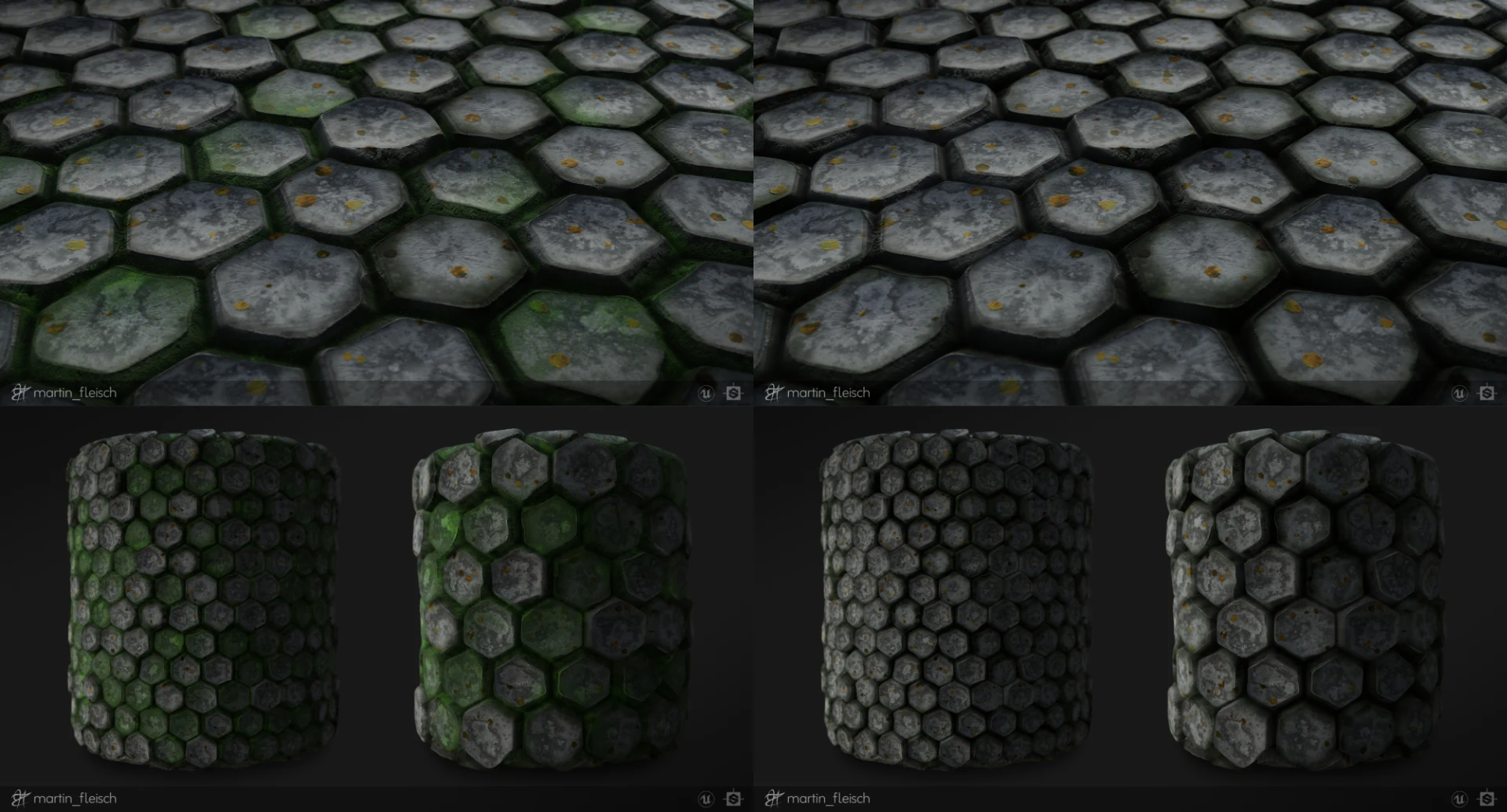 Texture variations