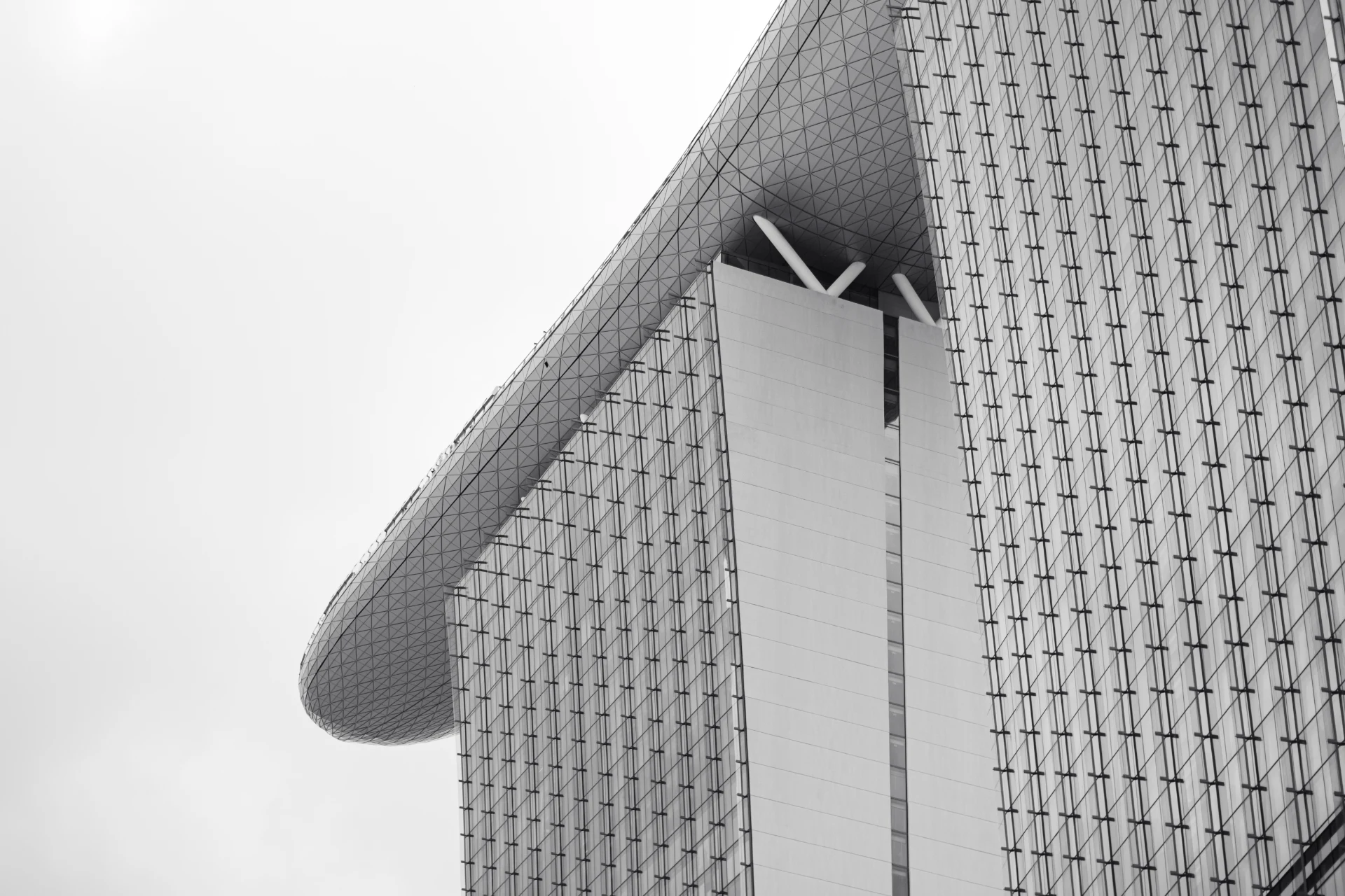 Modern architecture building