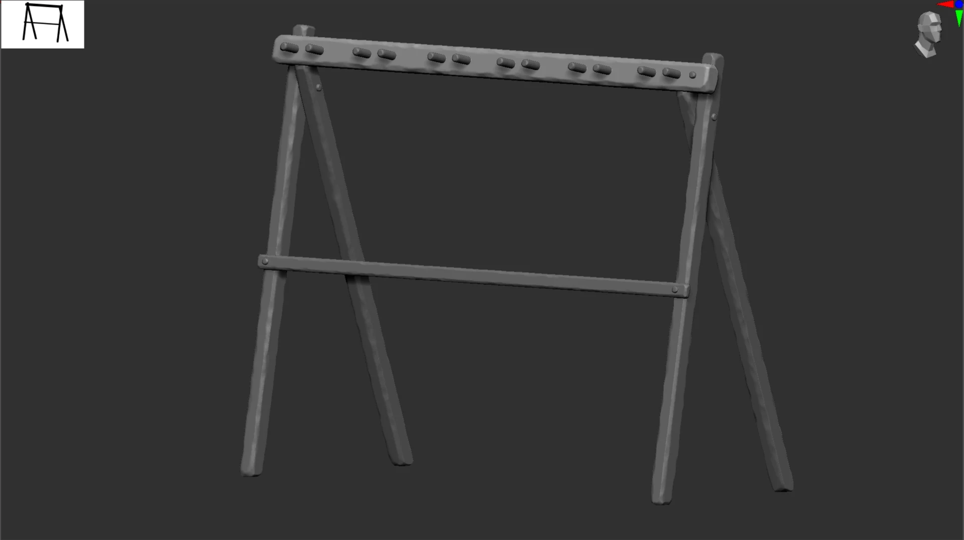Weapon Rack Sculpt